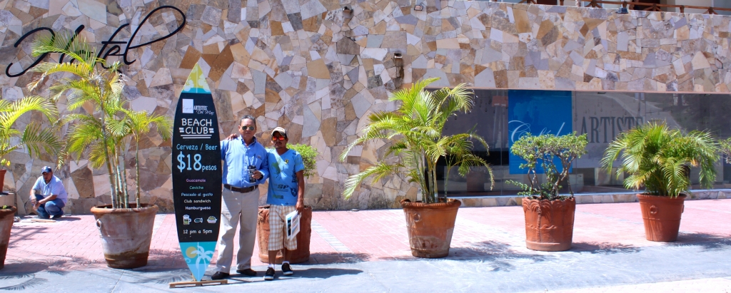 Hotel and cafe de artist