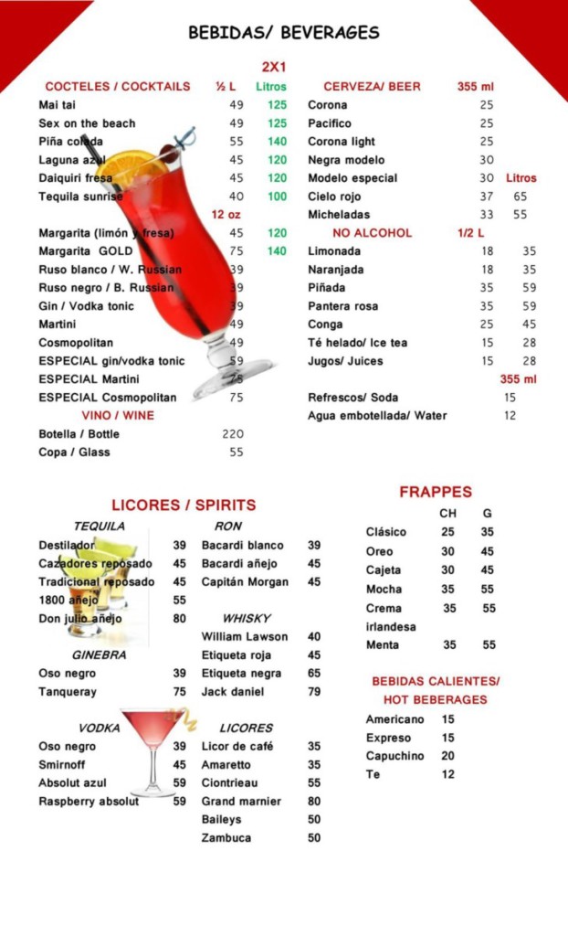 La Cruz’ Falconi’s Pizza, Pasta & Bar Villa Amor del Mar