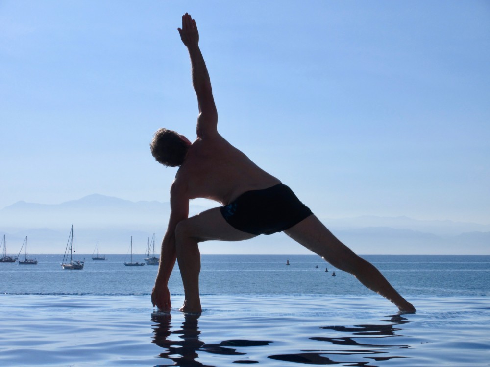 Yoga in paradise