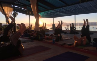 Yoga in paradise